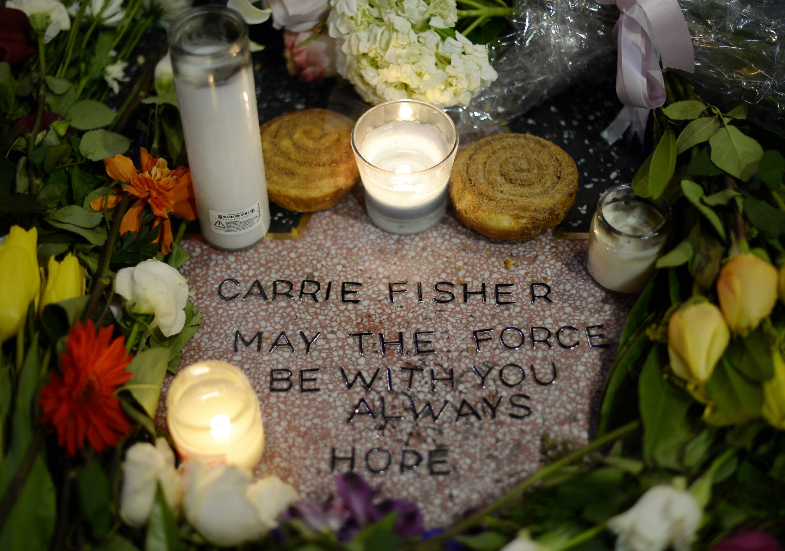 Carrie Fisher tributes