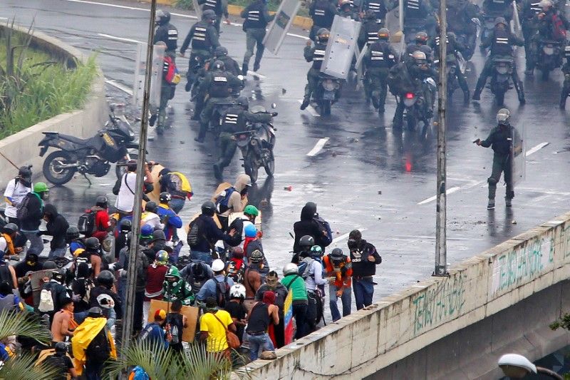 Venezuela National Guard officer