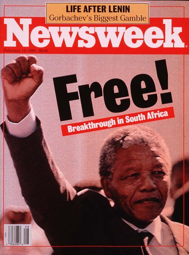 Nelson Mandela Released From Prison