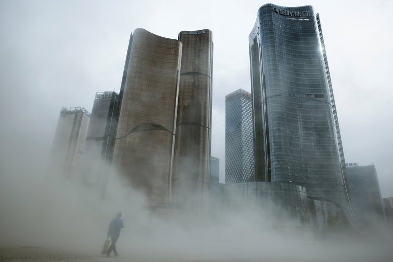 Beijing skyscrapers