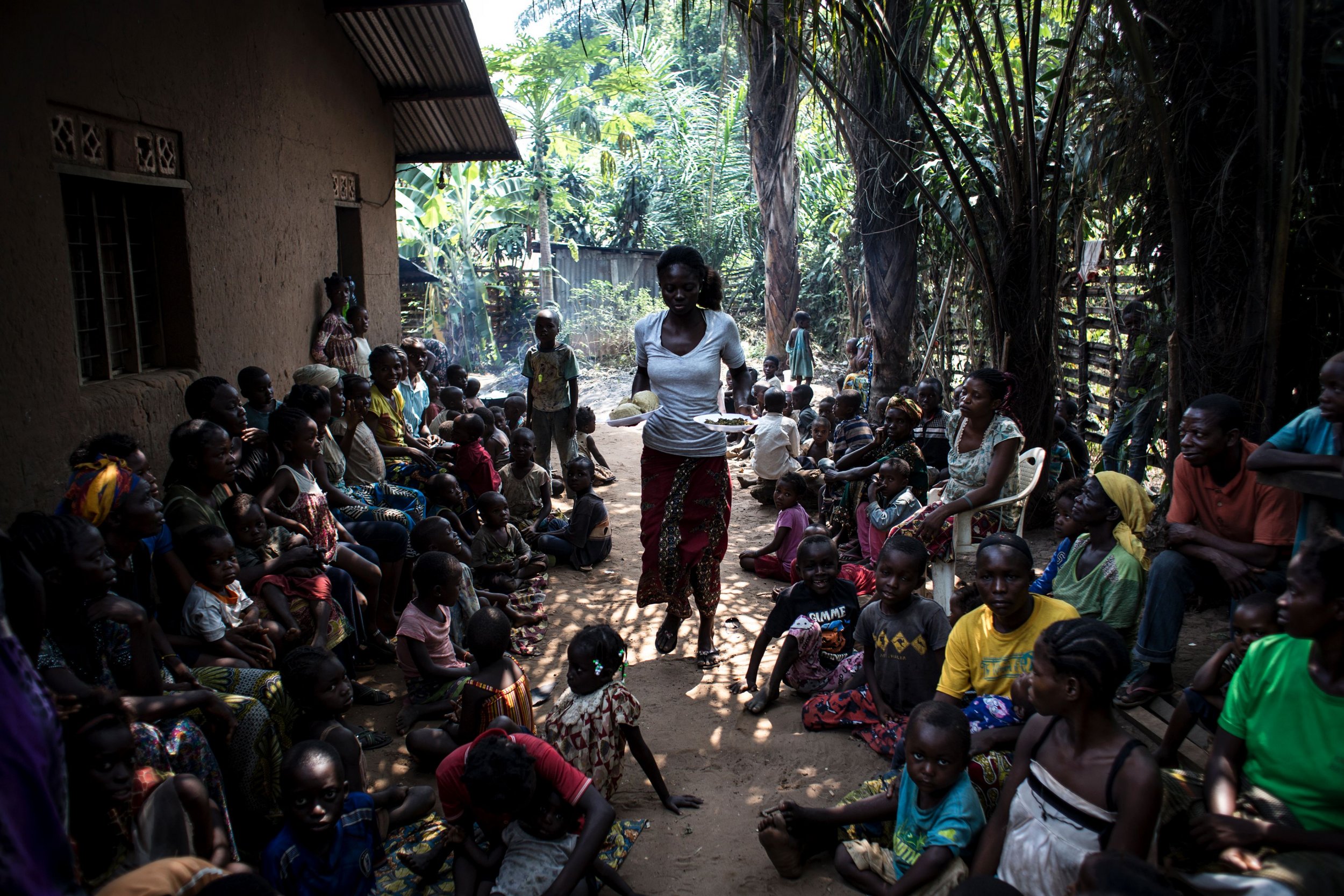 Congo IDP camp