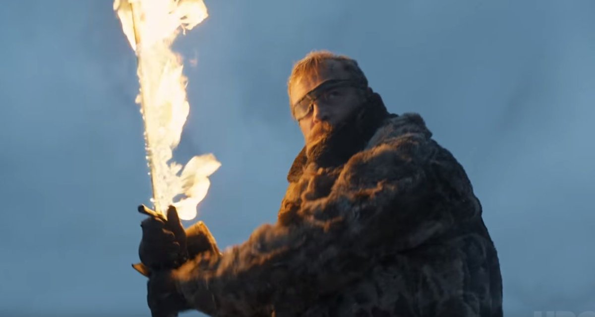 Beric Dondarrion is back with his flaming sword