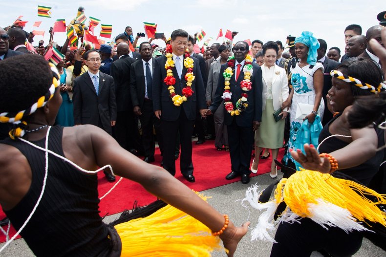 Xi Jinping Mugabe