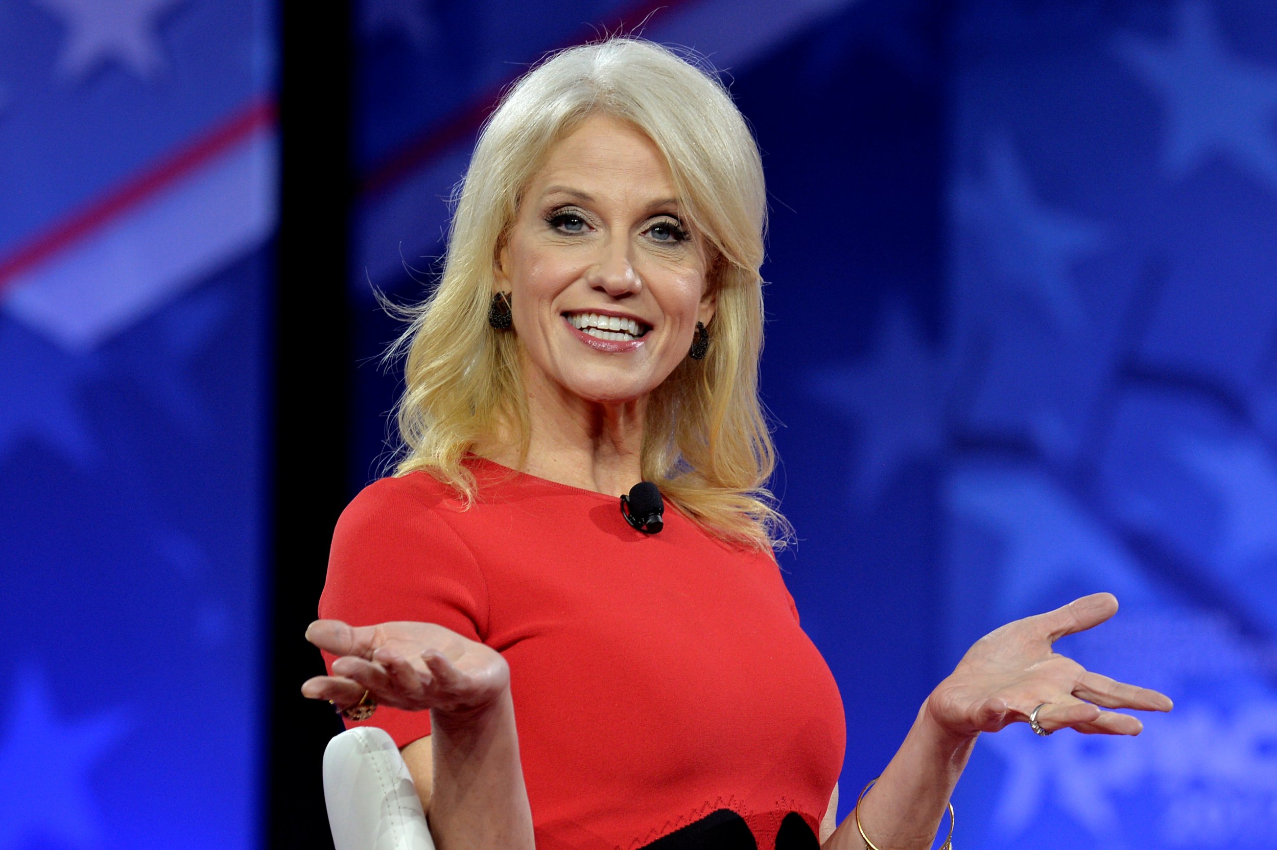Kellyanne Conway, the metaphorical pundit, is at it again. 