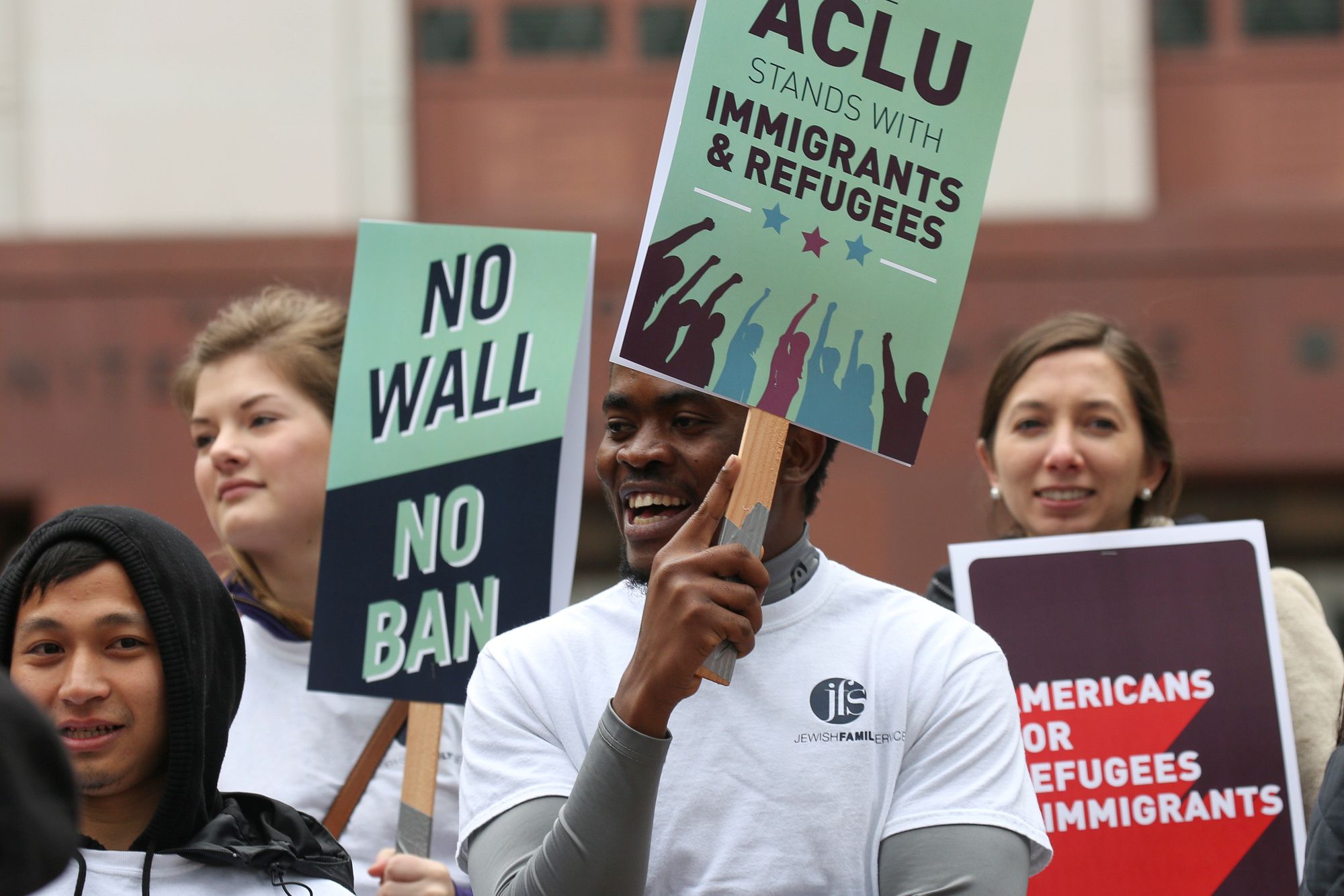 trump travel ban protest