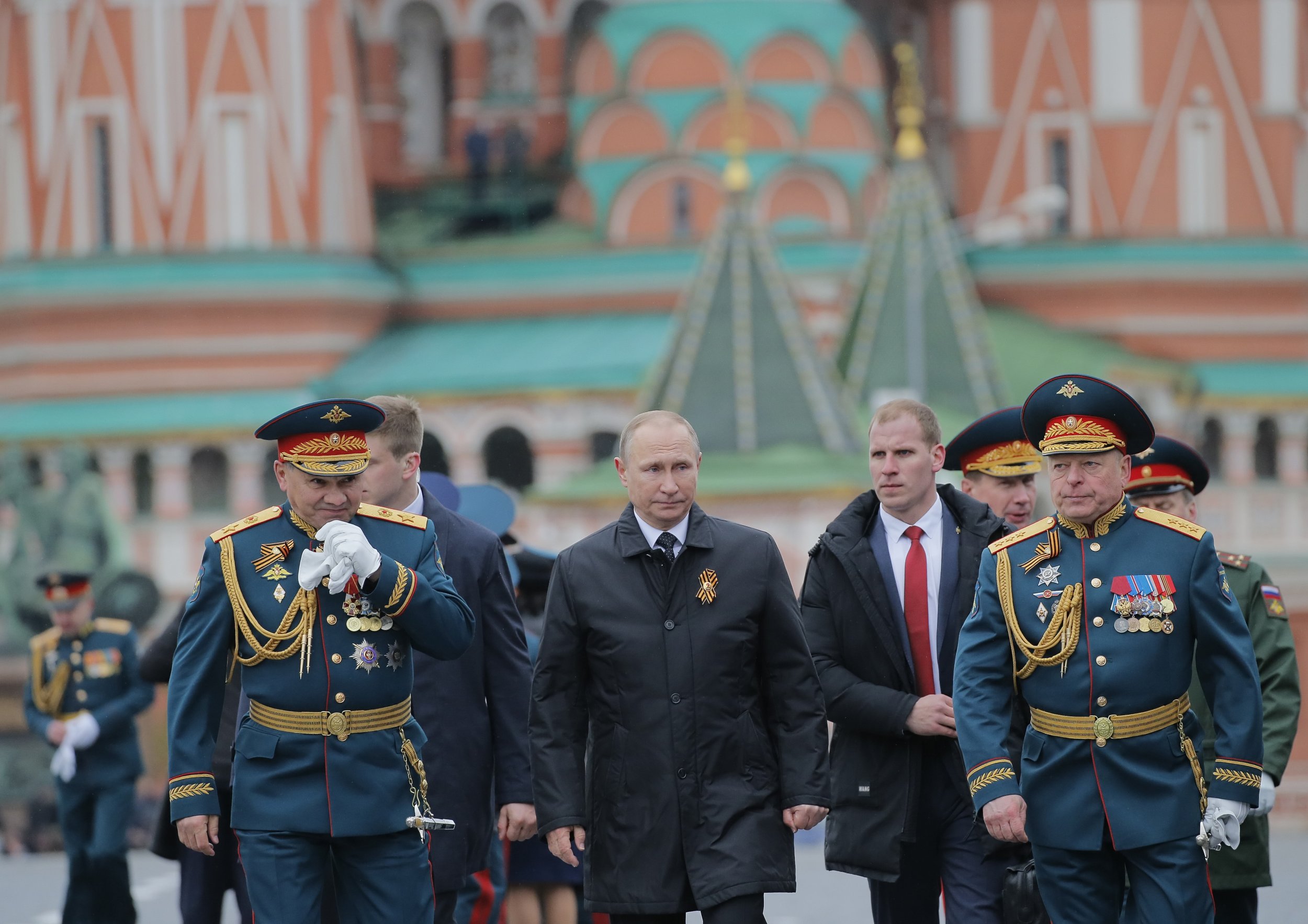 Шойгу на параде победы фото