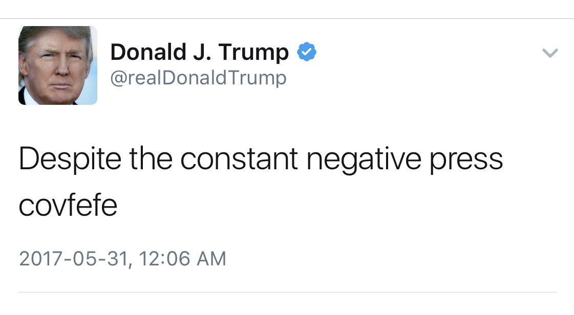 donald trump negative words