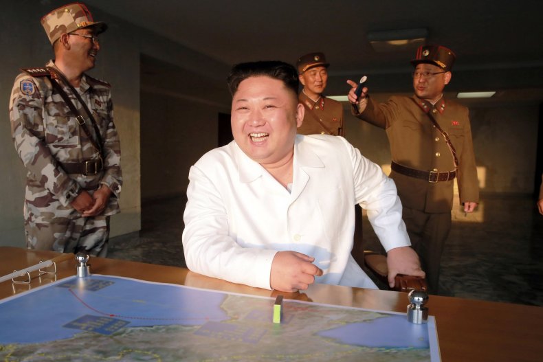 Kim Jong Un missile