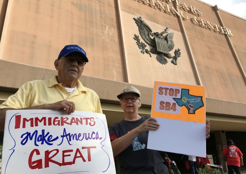 SB4 Texas Protest