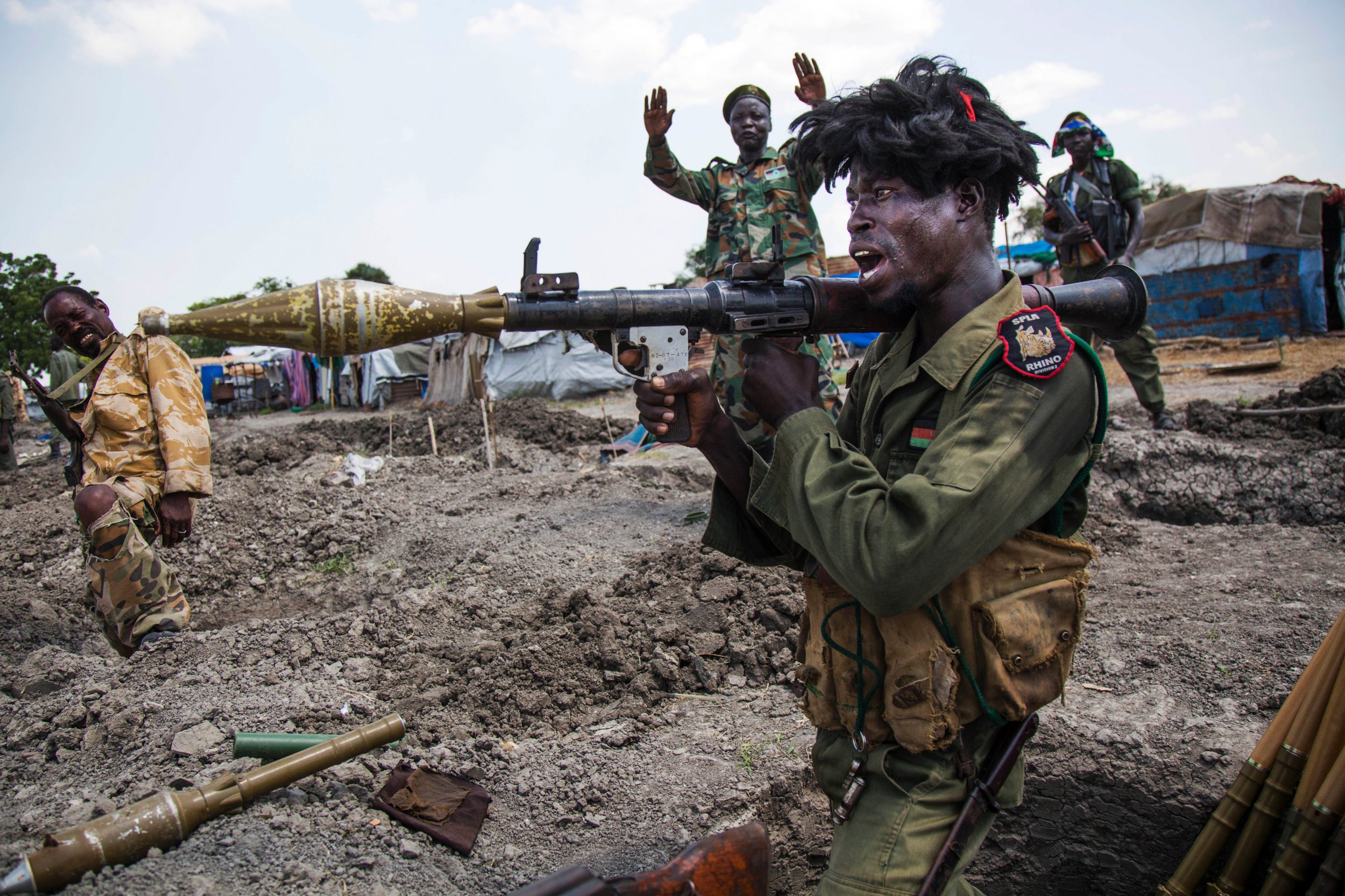 South Sudan soldiers