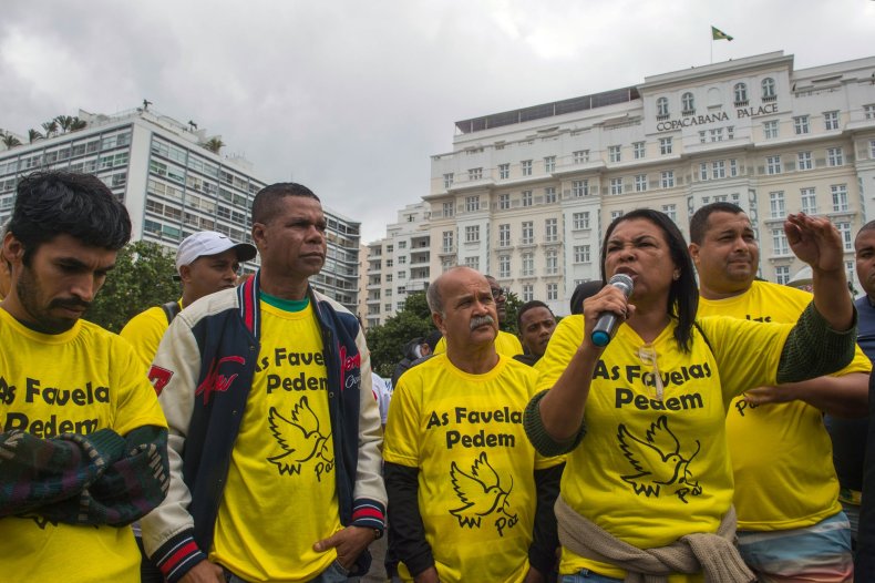 Favelas protests 1