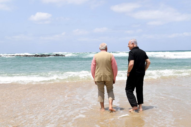 Modi and Netanyahu