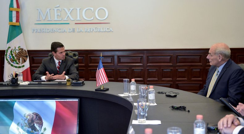John Kelly in Mexico