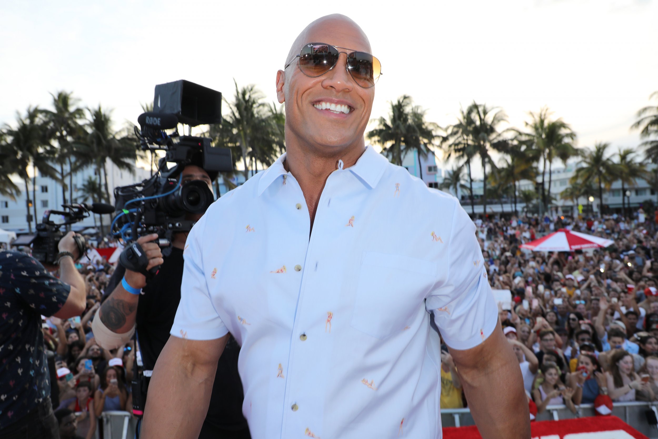 dwayne johnson casual wear