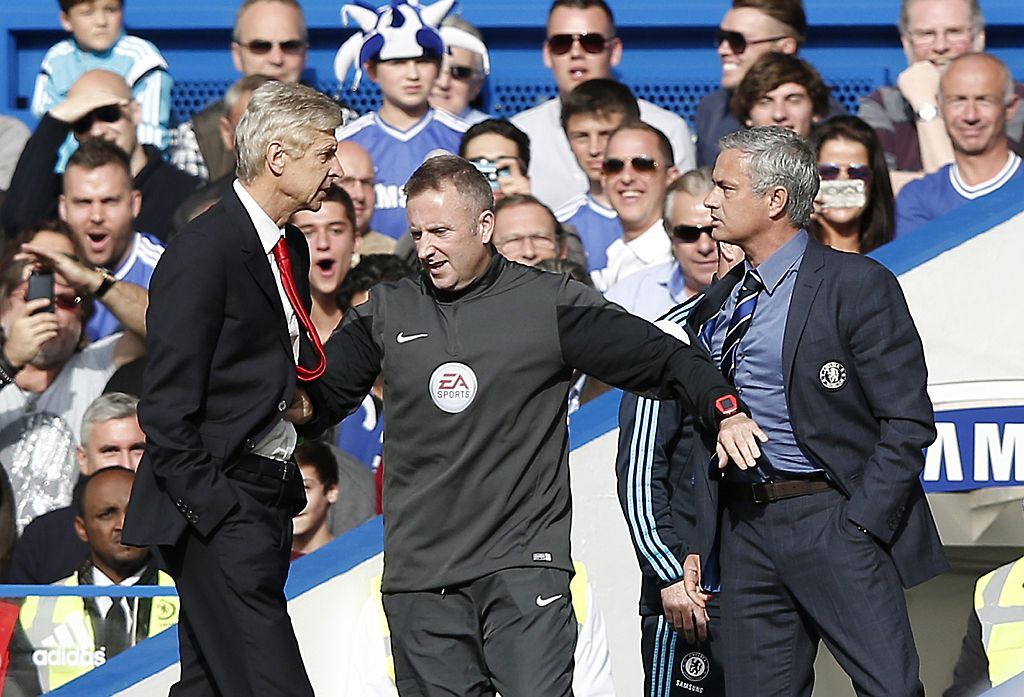 Wenger and Mourinho 