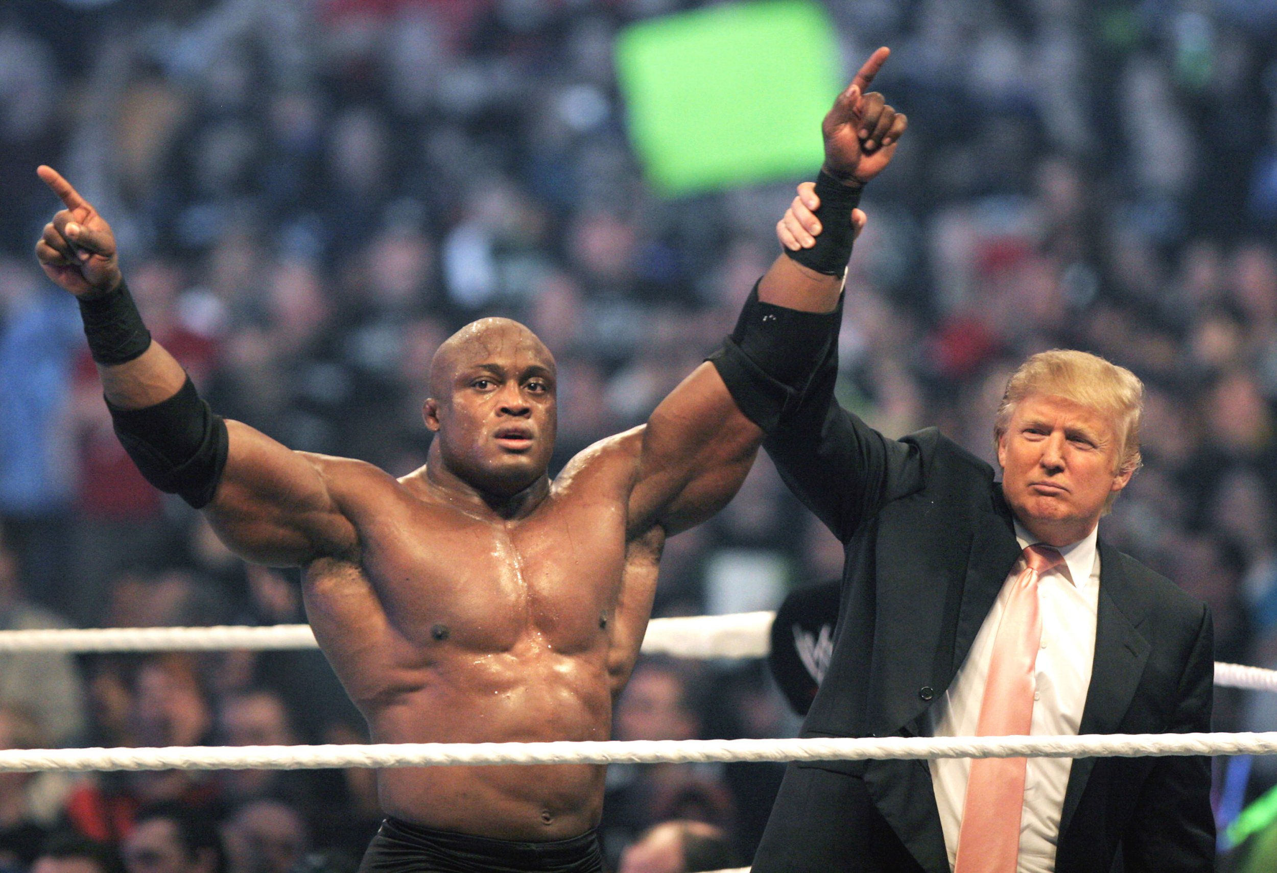 Bobby Lashley and Donald Trump