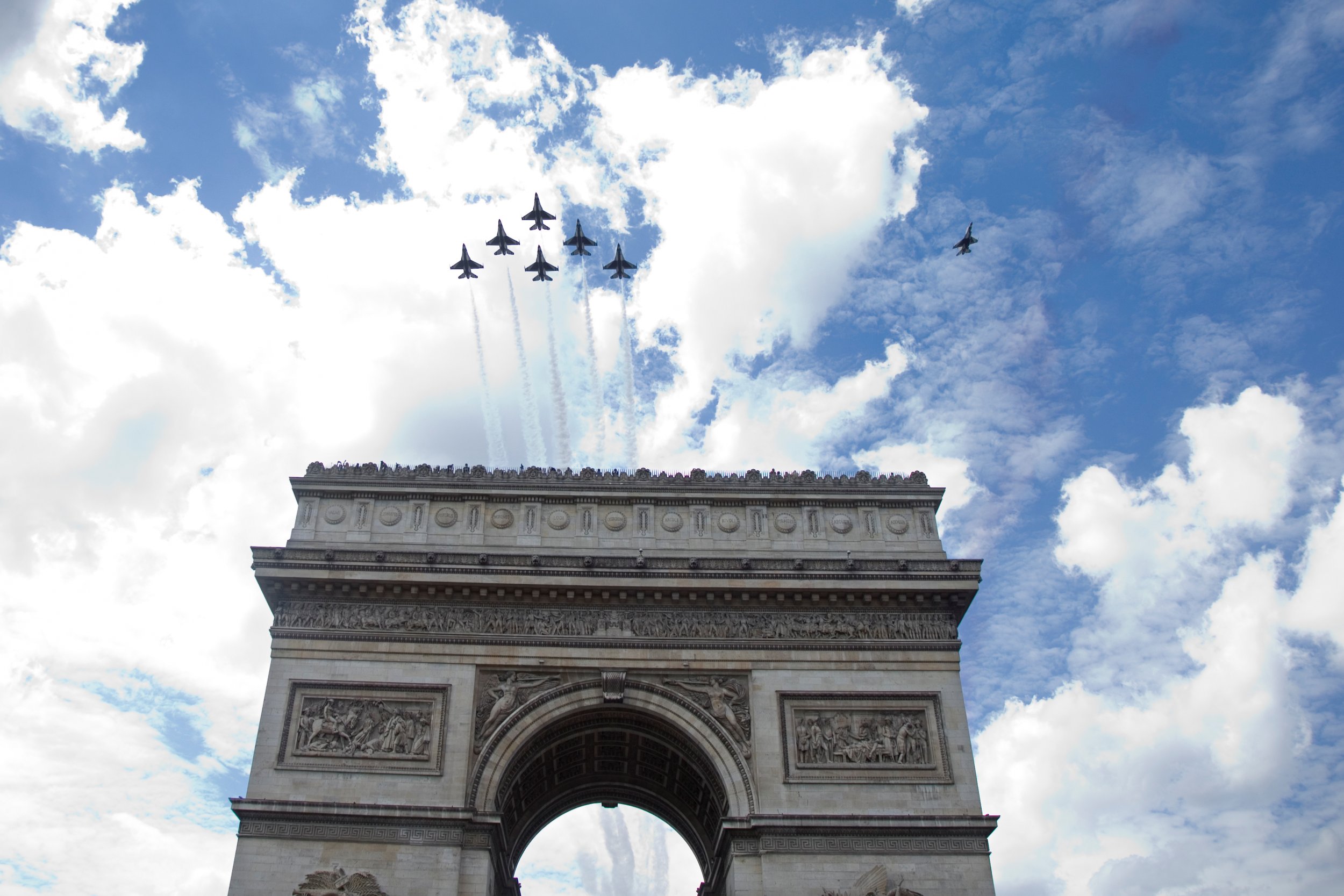 Bastille day U.S. Air Force