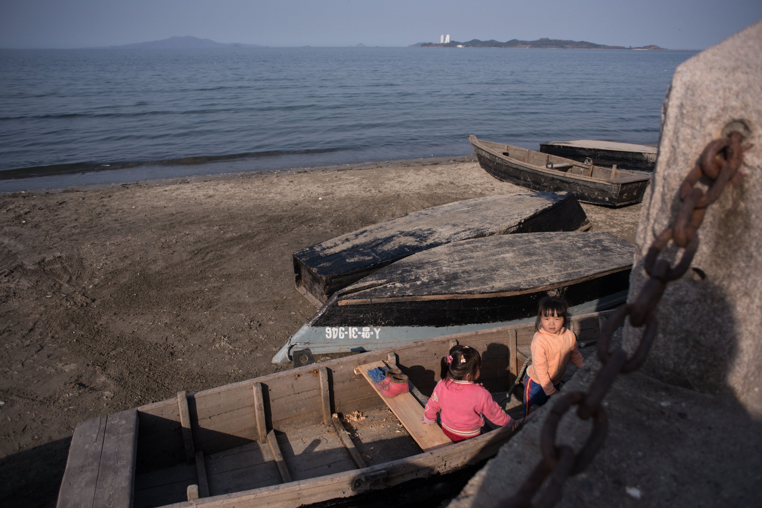 North Korean beach