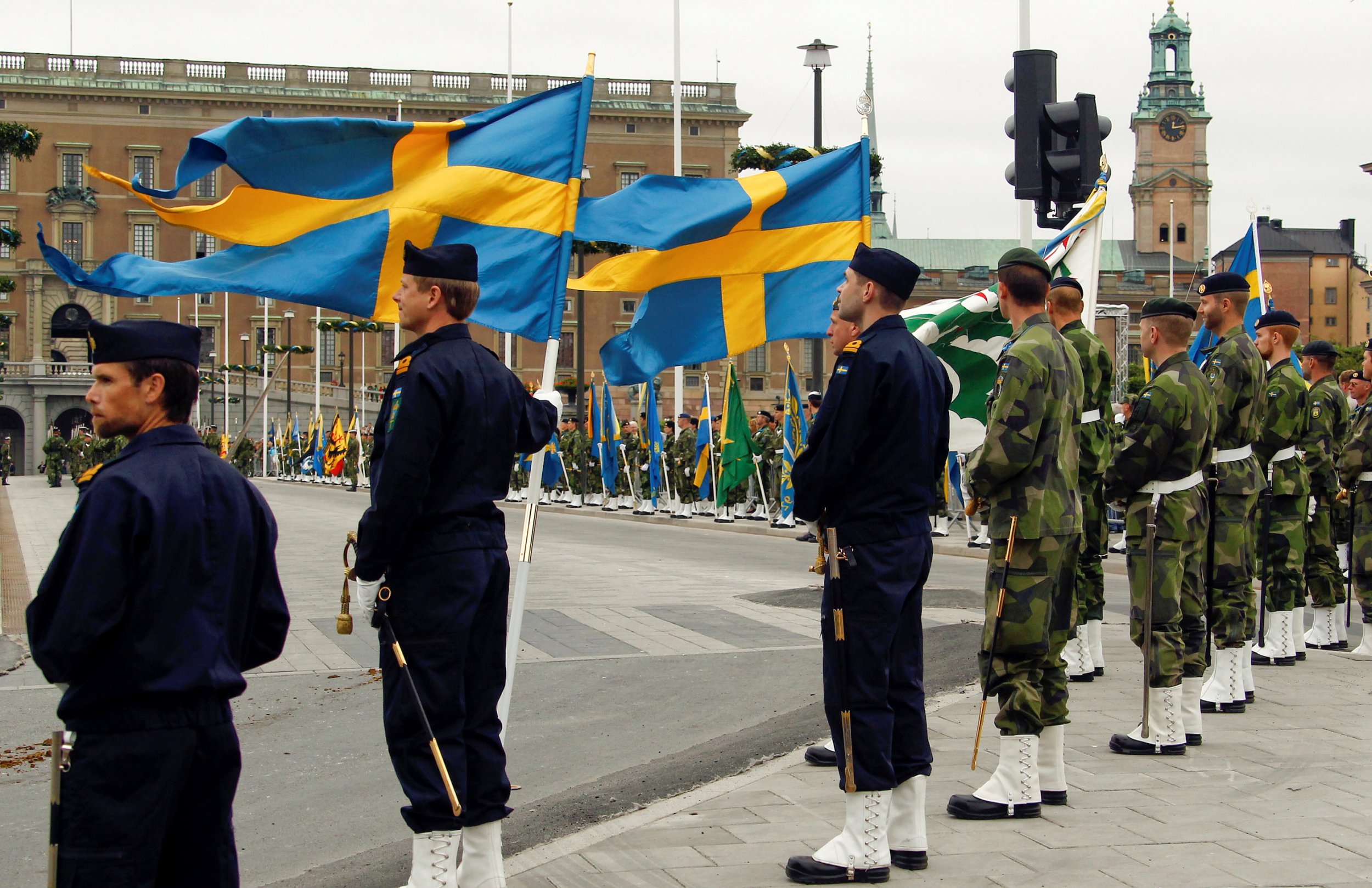 Swedish soldiers