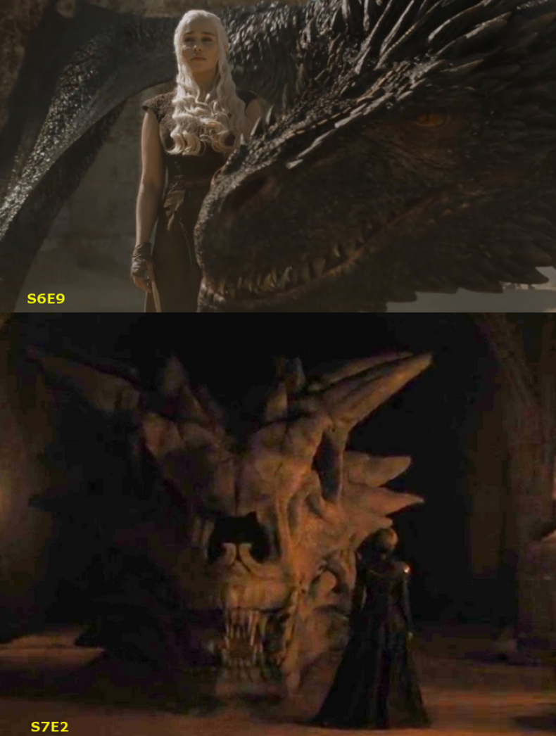 Drogon vs Balerion