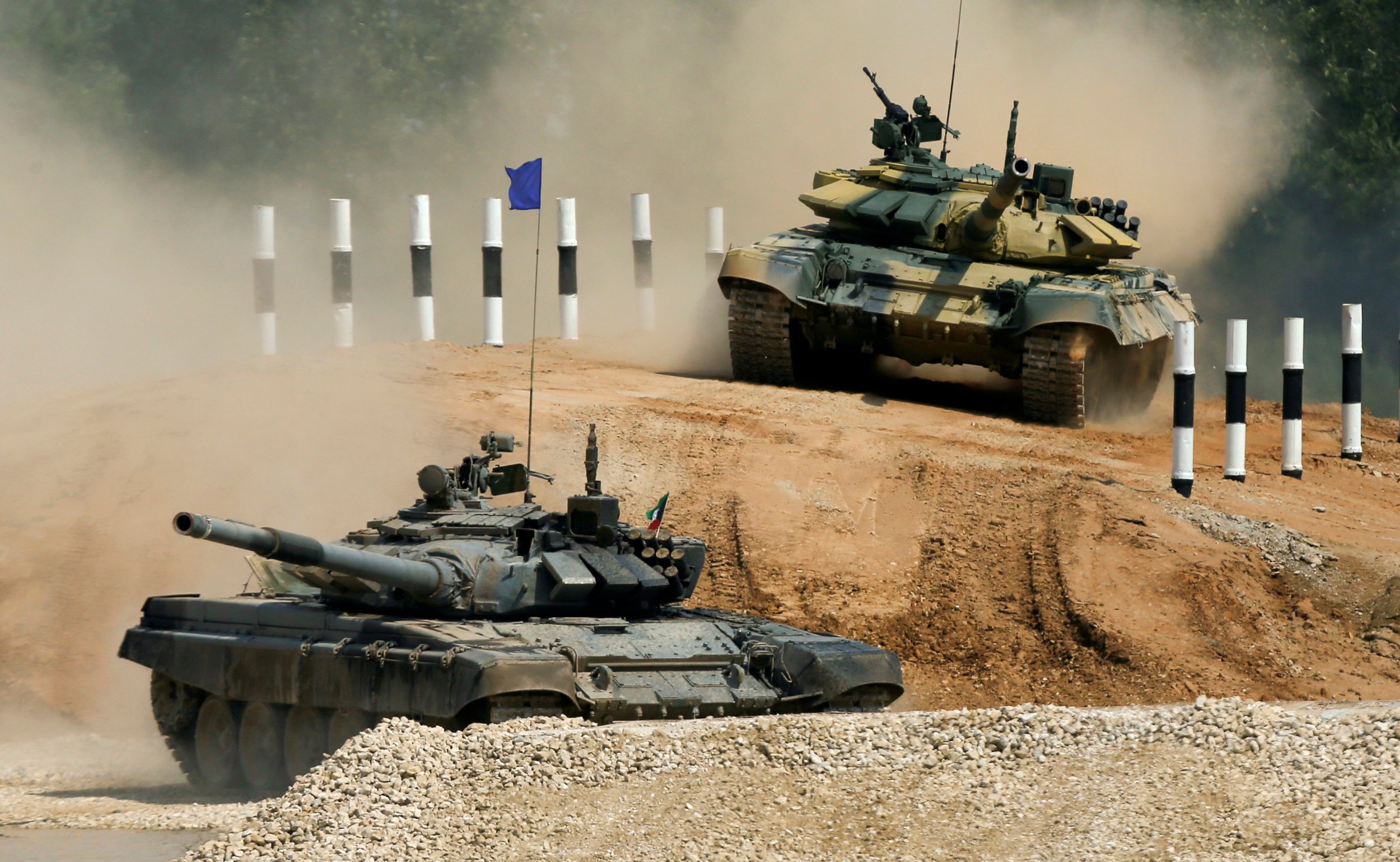 Tank biathlon