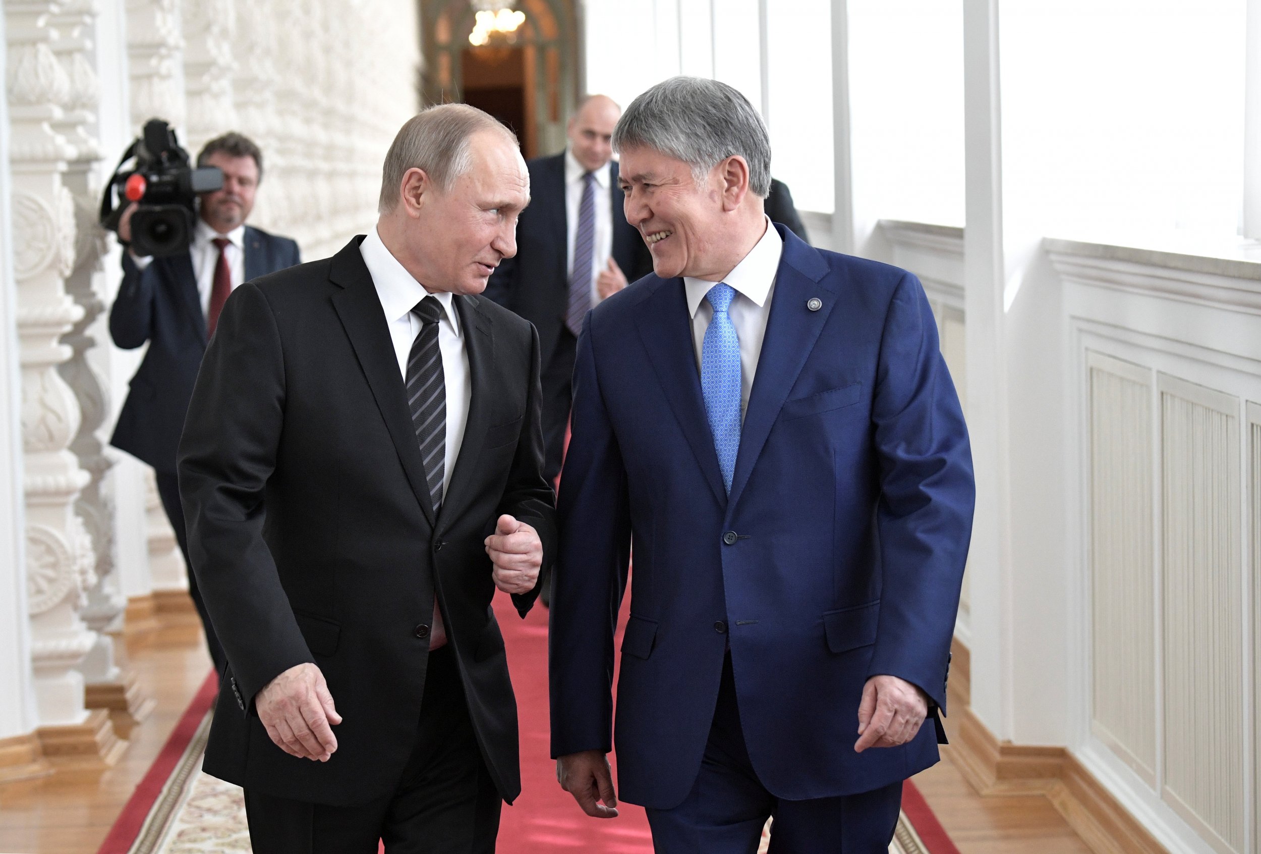Putin and Atambayev