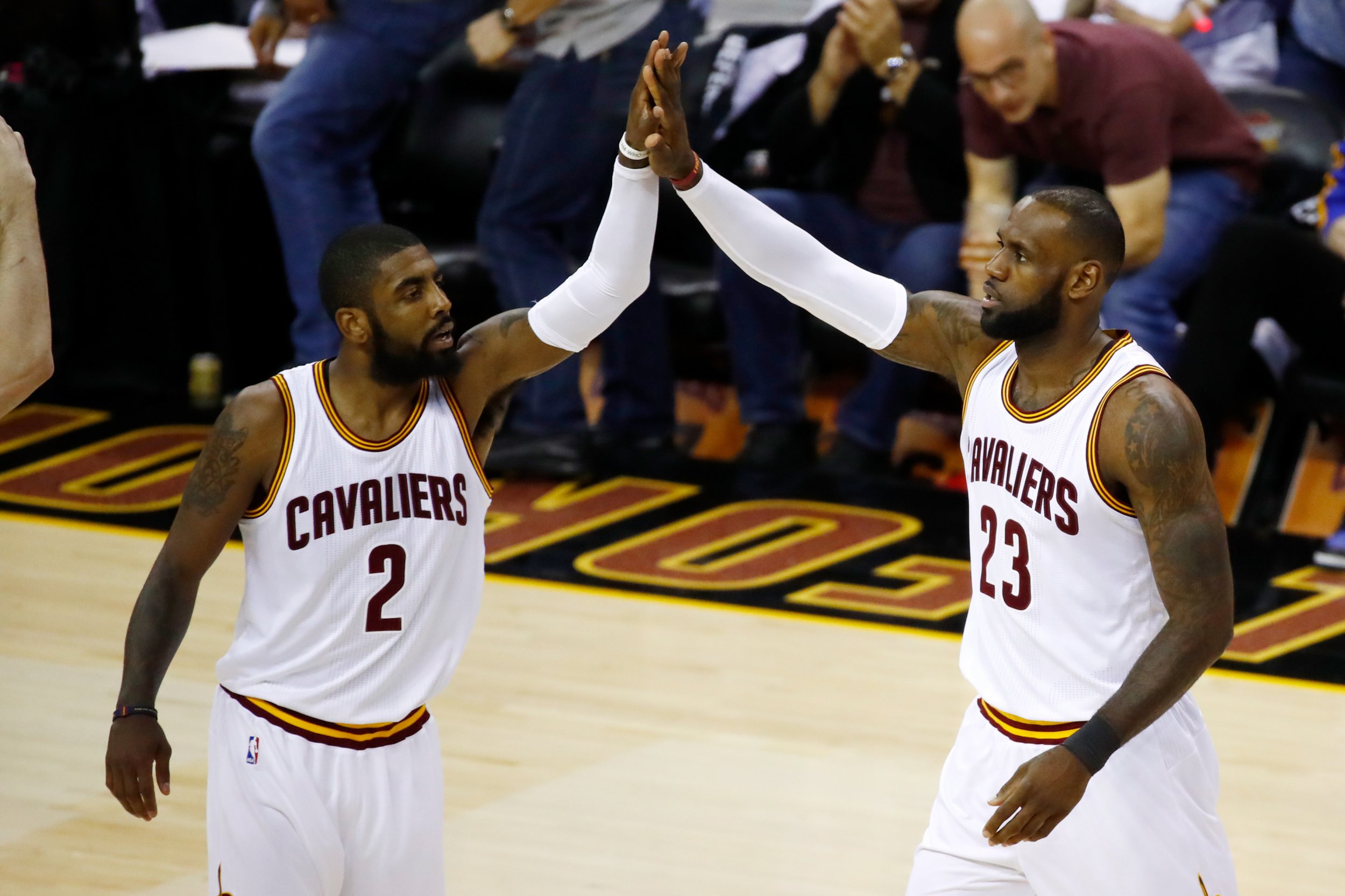 How does Kyrie Irving's shock decision affect LeBron James? 