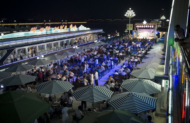 Pyongyang beer festival Pyongyang beer festival