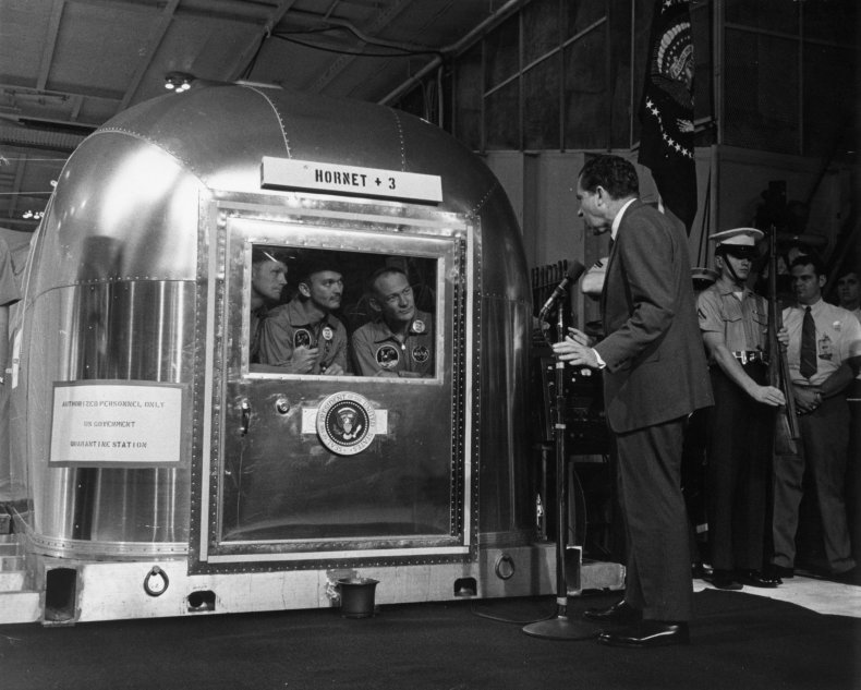 Nixon astronauts