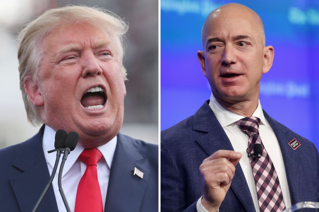 Trump Bezos