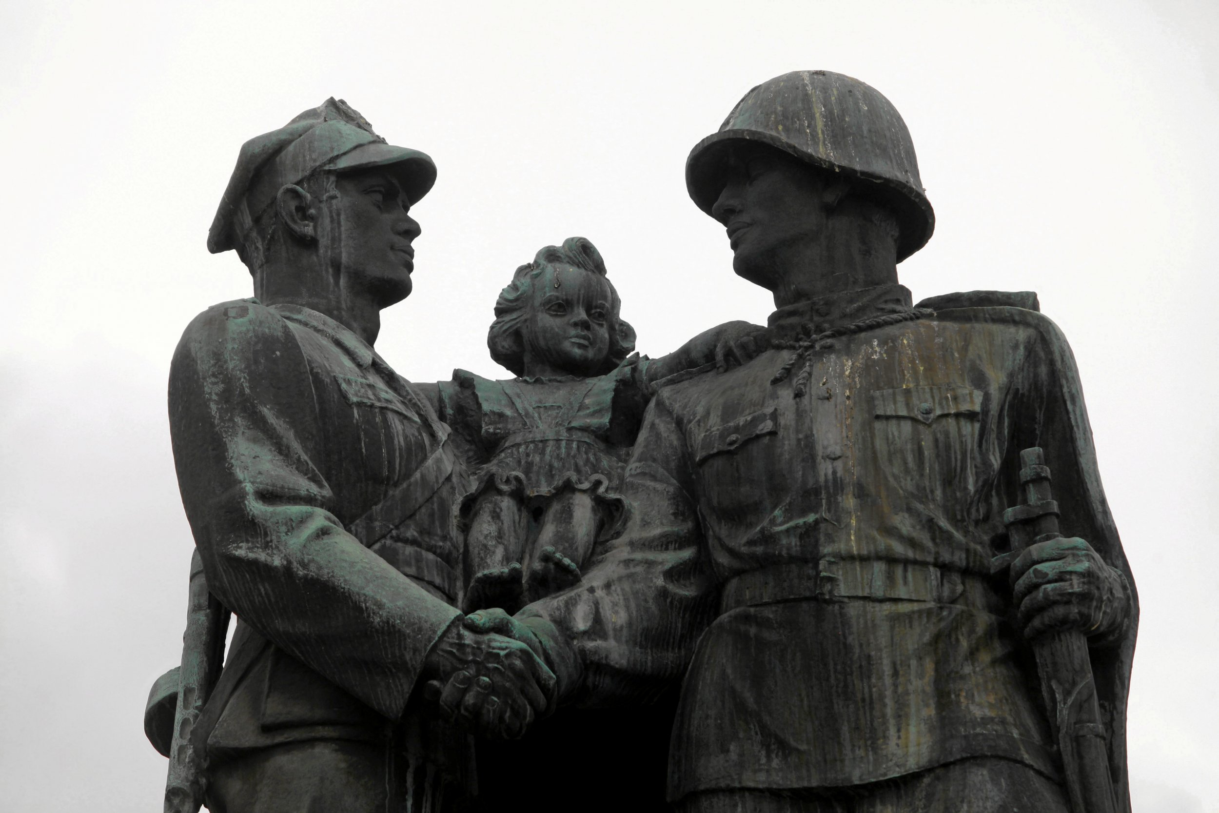 Soviet army monument