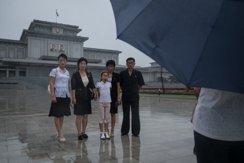 Rainy Pyongyang
