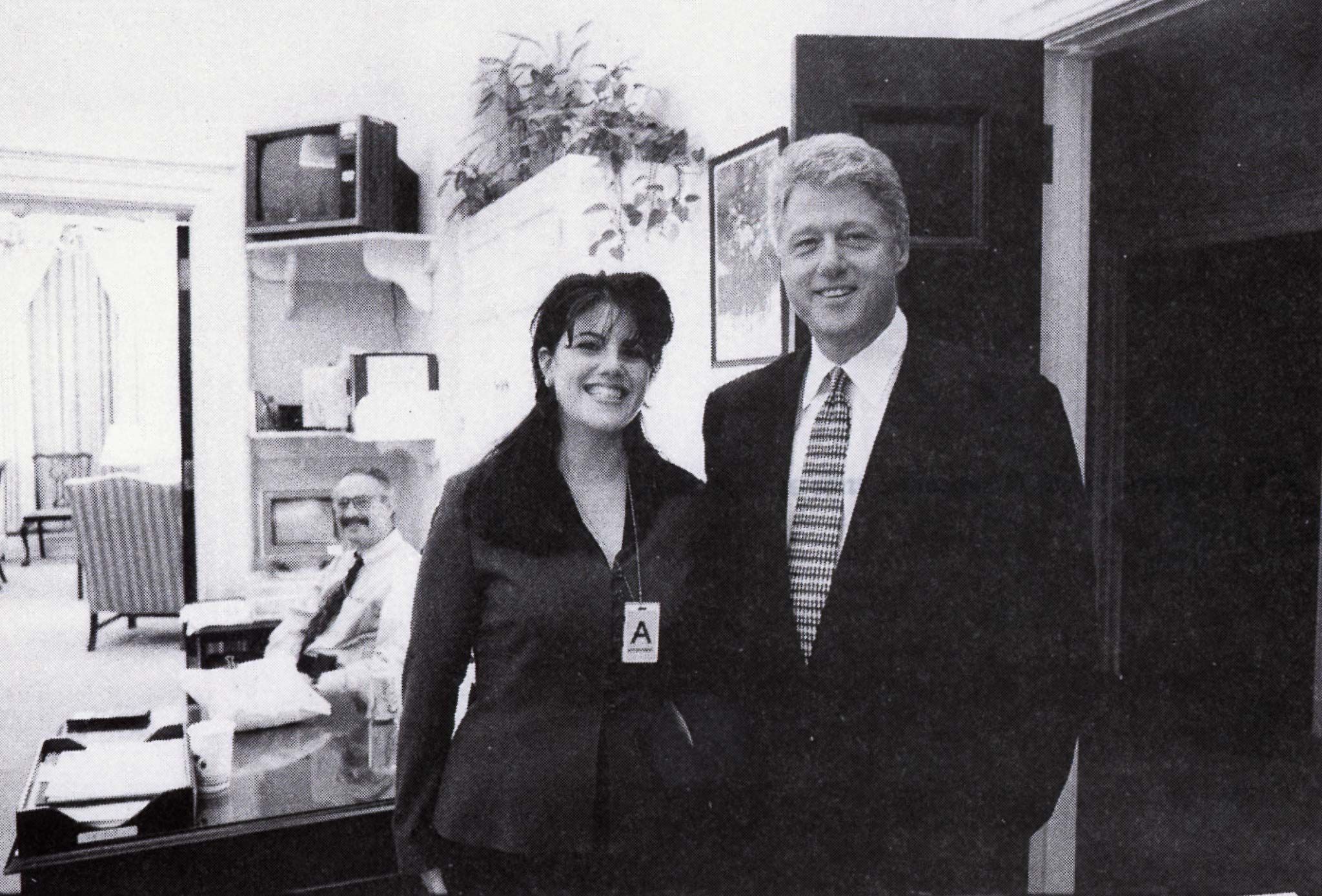 Monica Lewinsky and Bill Clinton