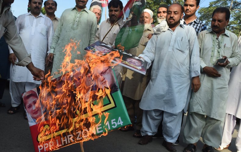 Pakistan protest