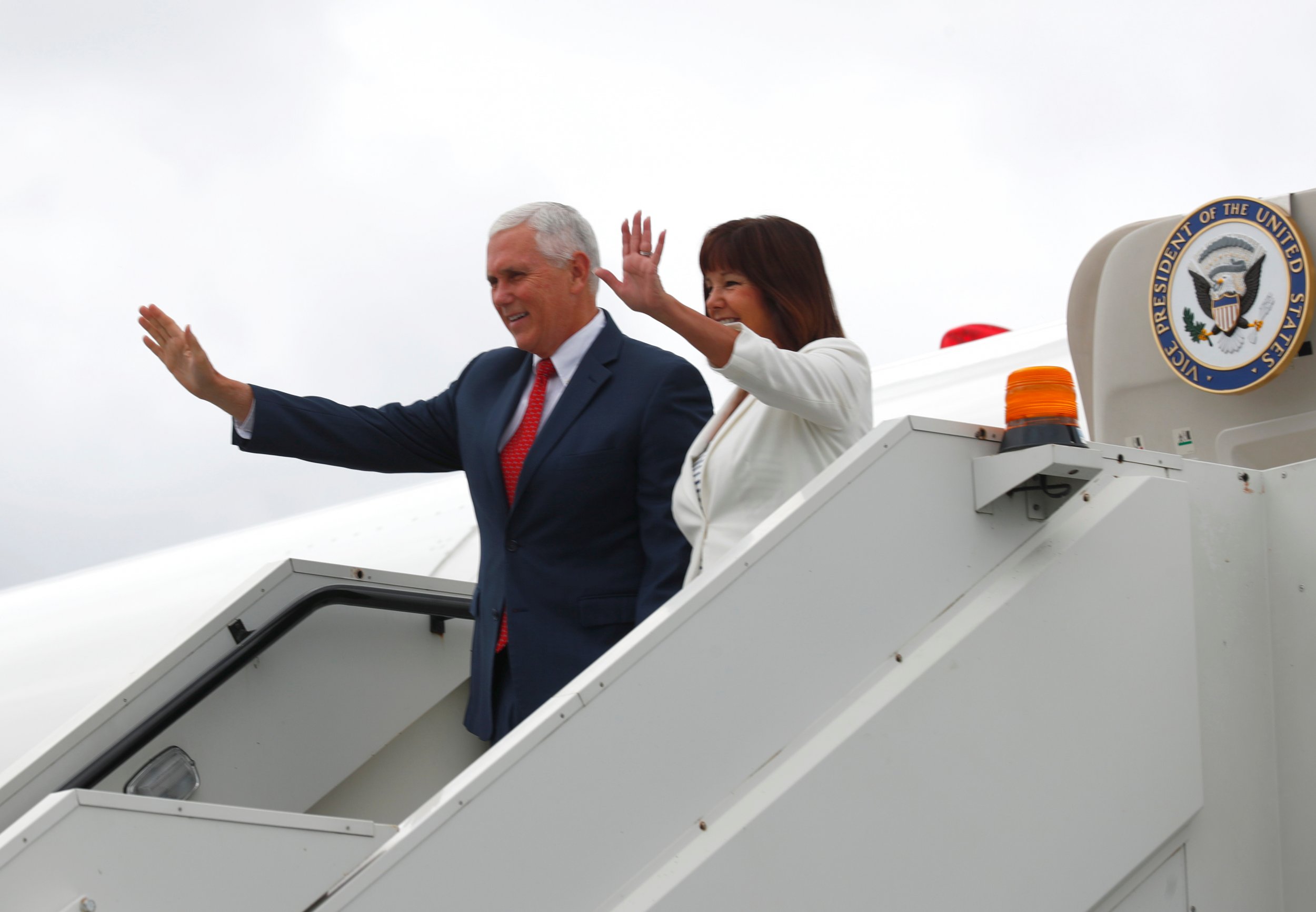 Mike Pence and Karen Pence