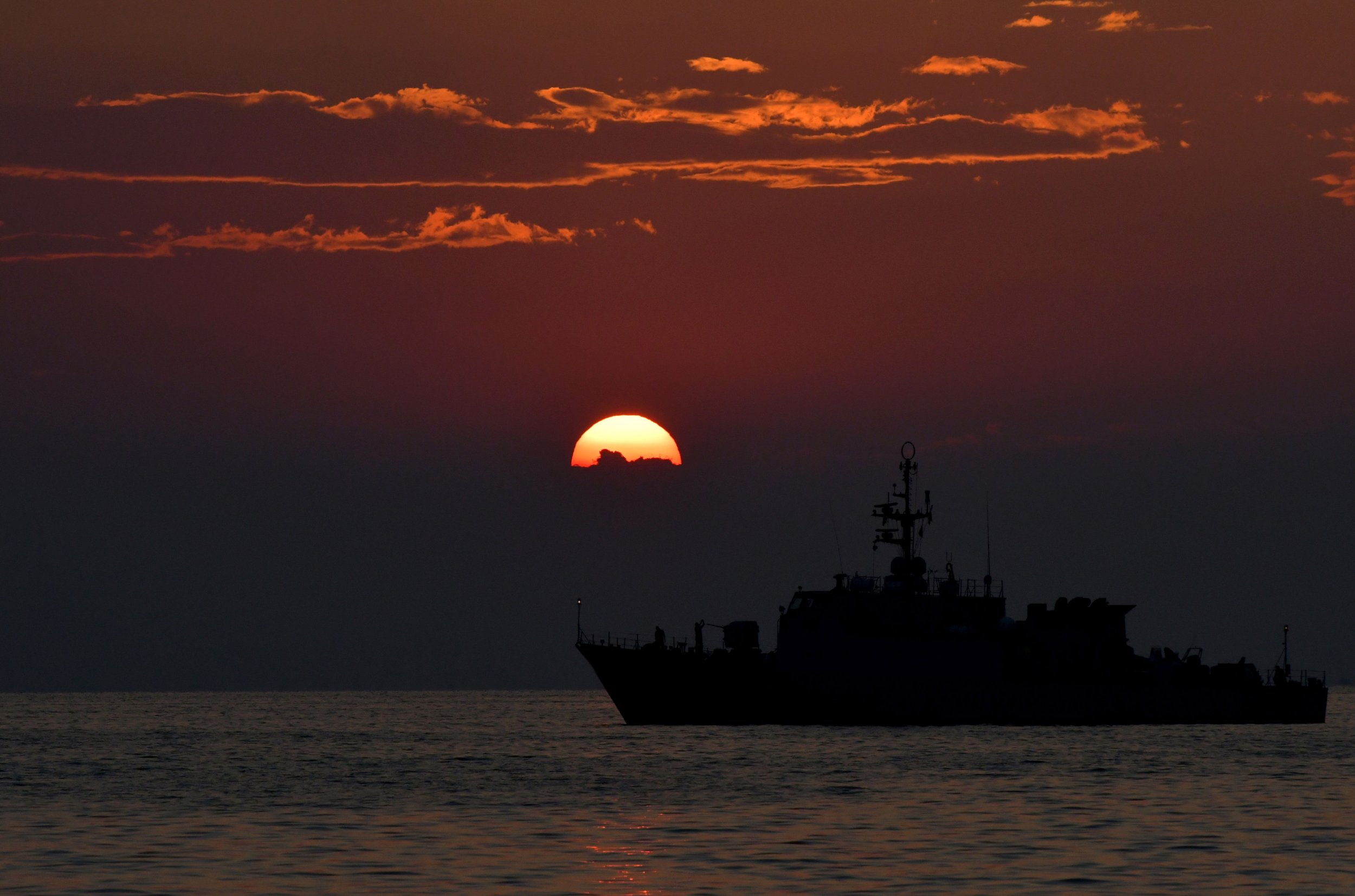 Italian vessel in the Mediterranean