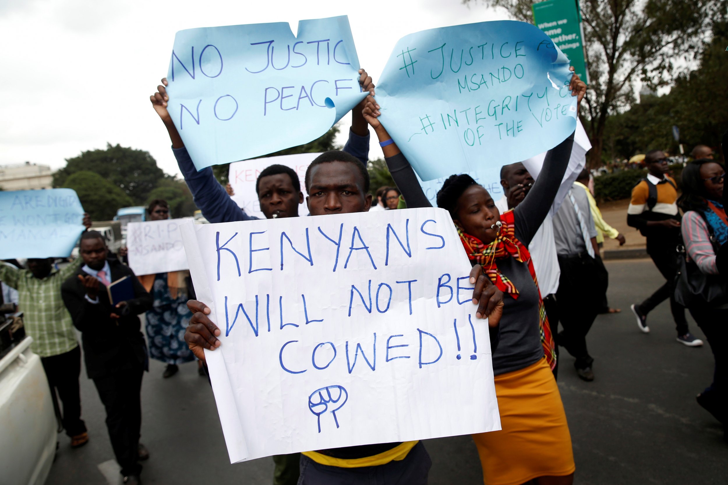 Kenya protest