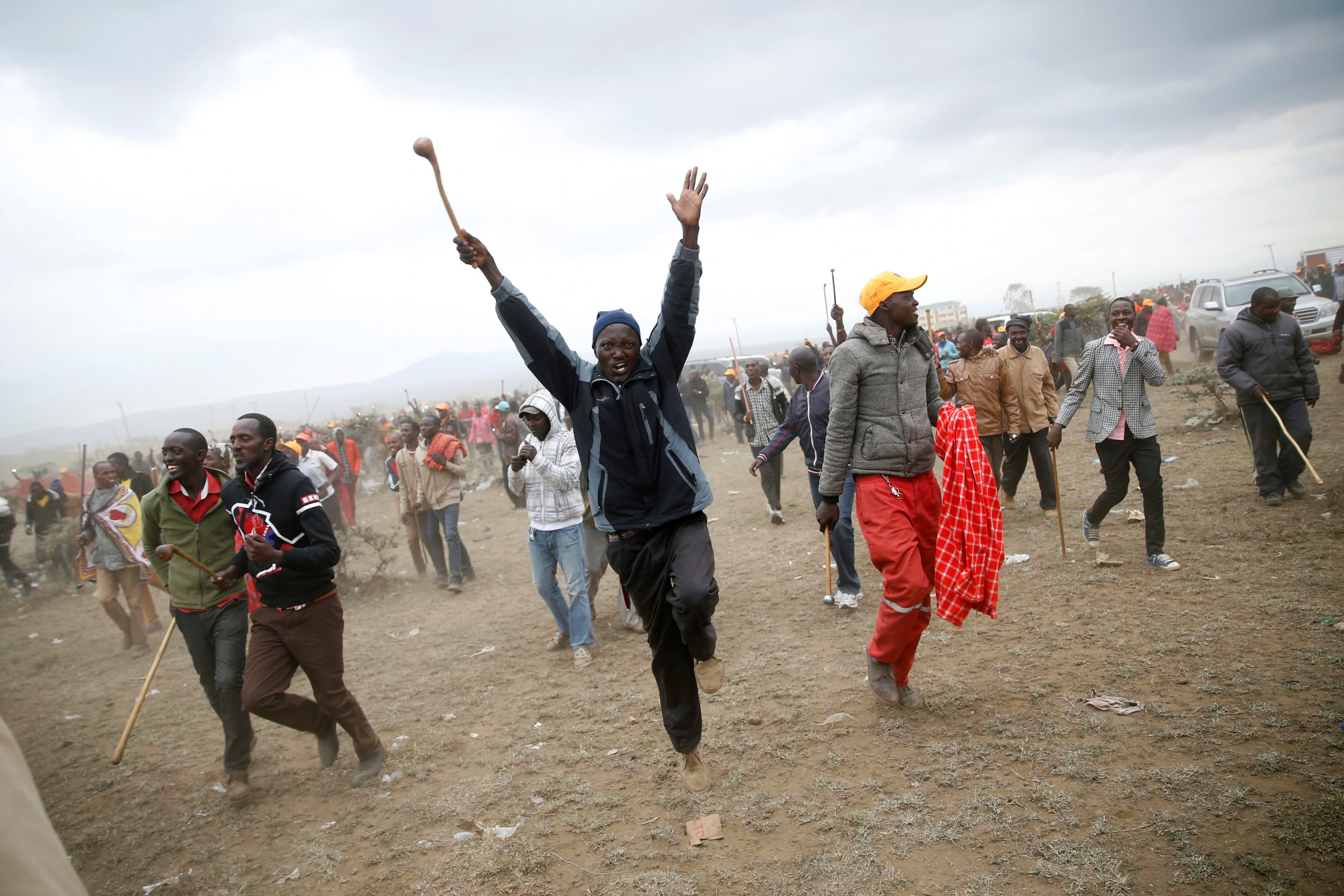 Kenya opposition supporters