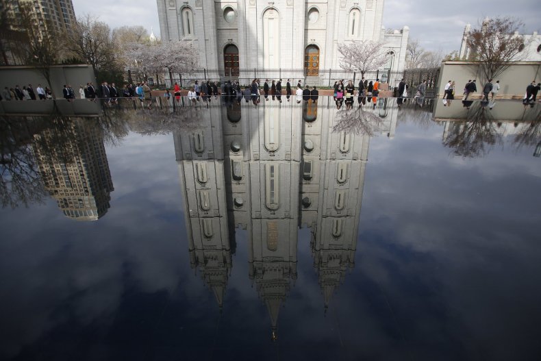 Mormon temple