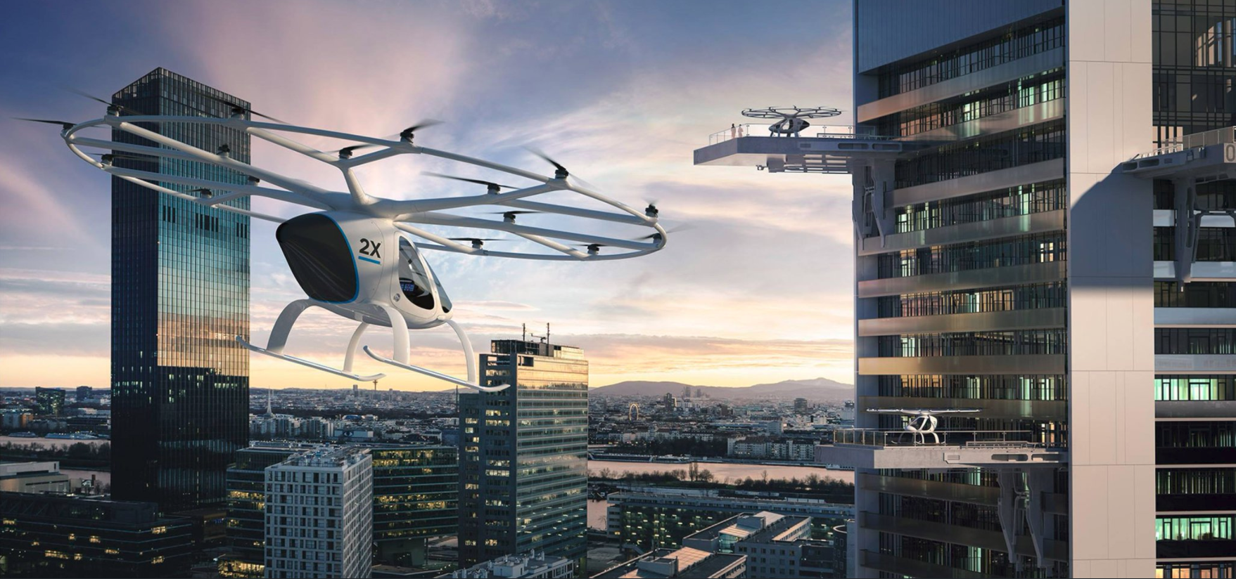 Dubai World�s First Automated Flying Taxis Will Soar Over Emirati City