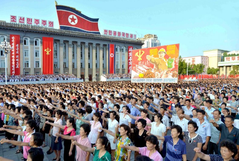Pyongyang rally