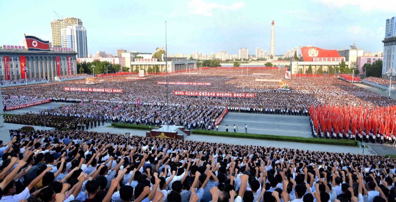 Pyongyang rally 2