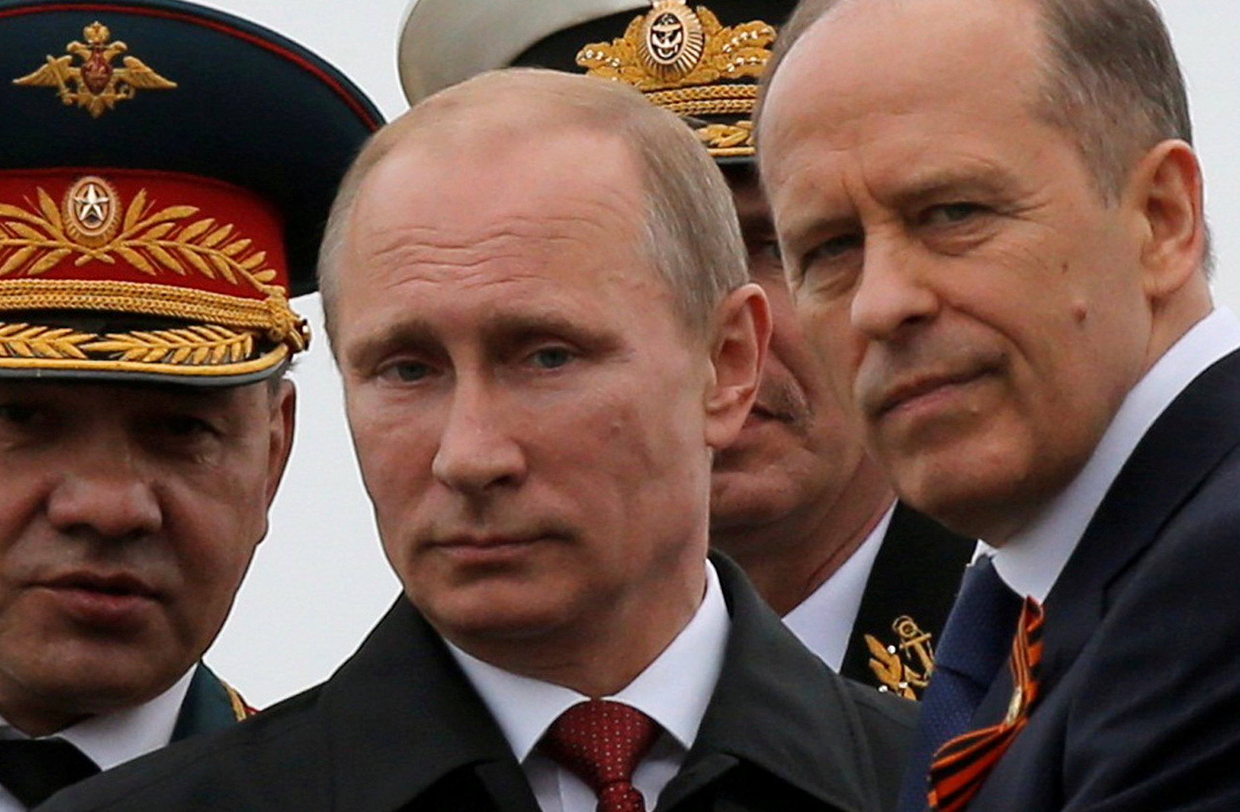 Putin and security chiefs