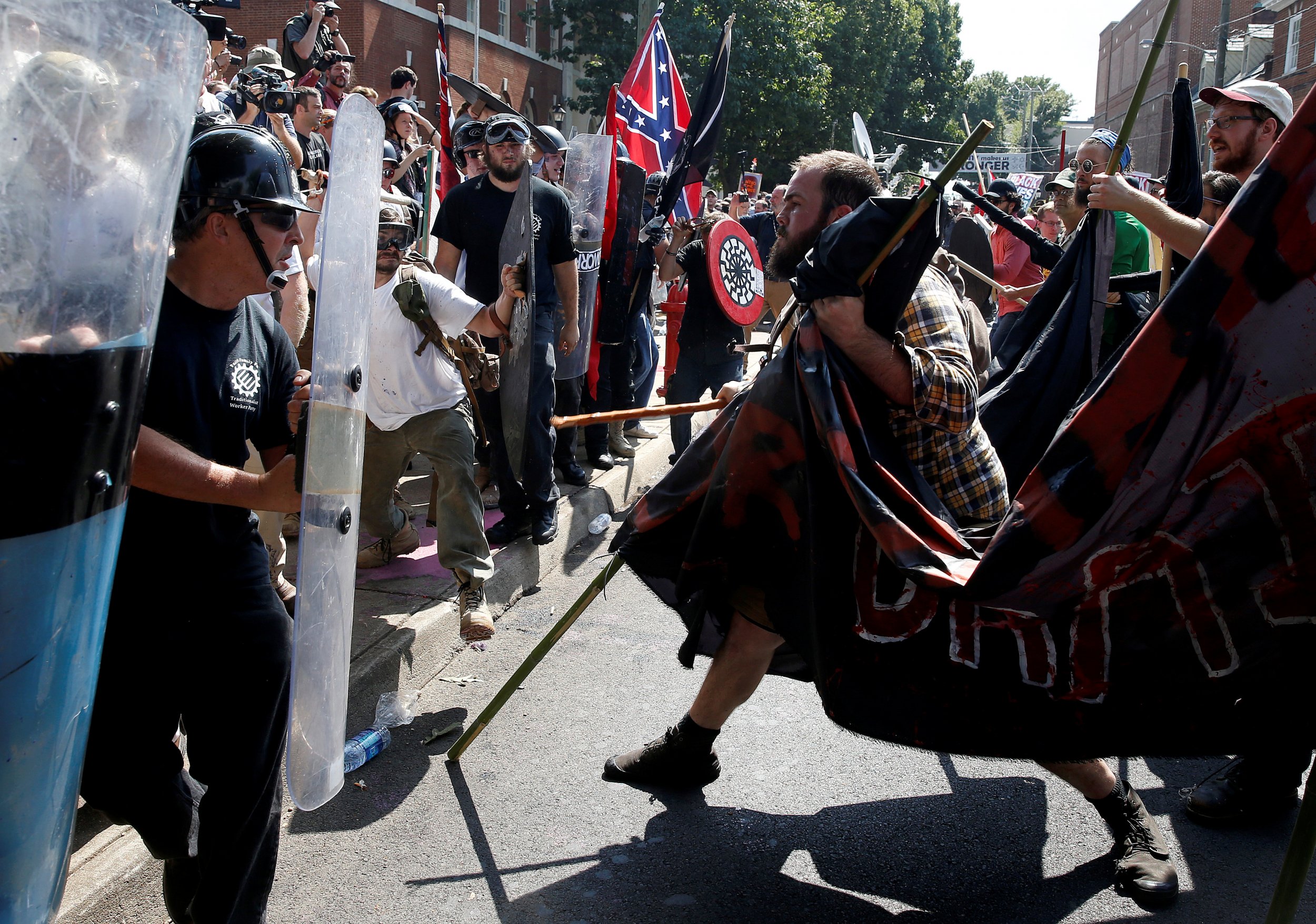 White supremacists in Charlottesville