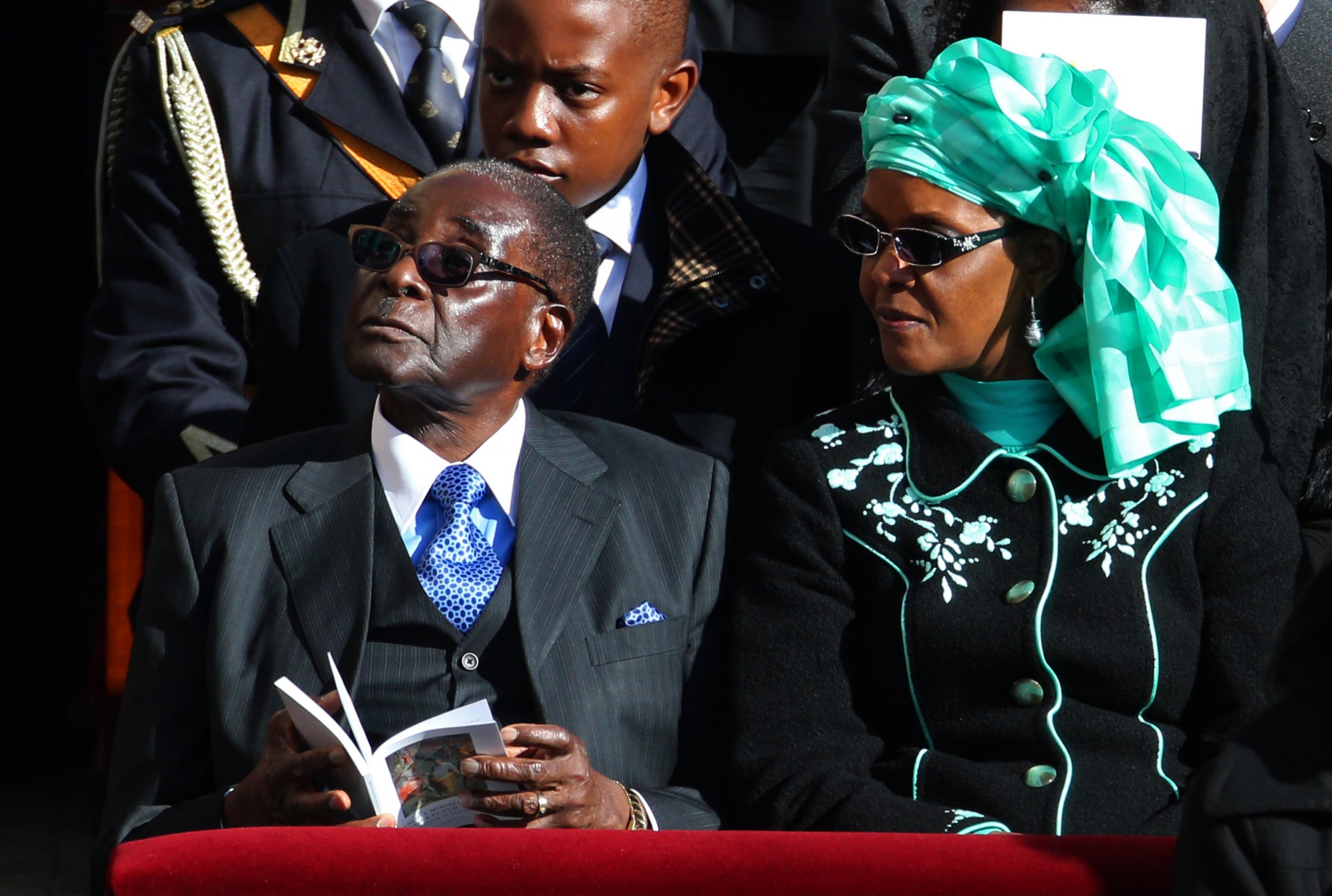 Robert and Grace Mugabe