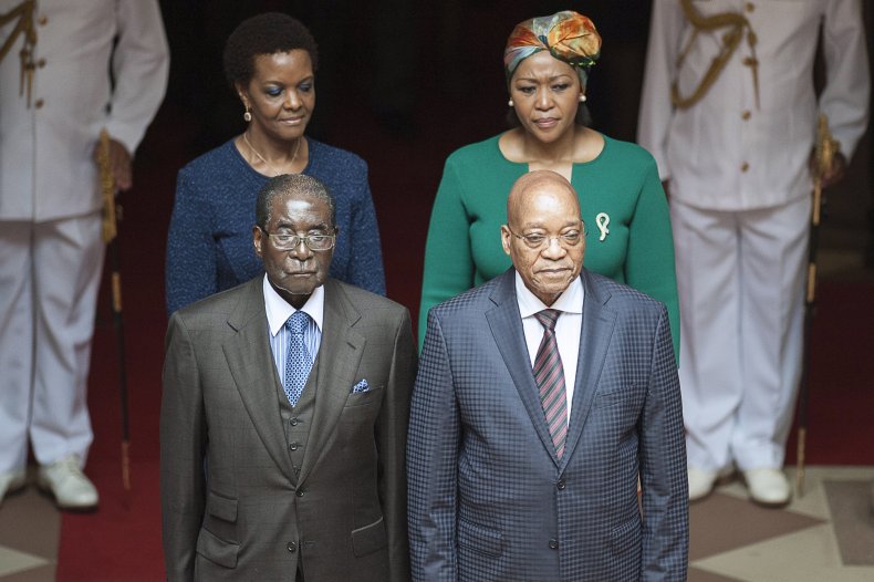 Zuma and Mugabe