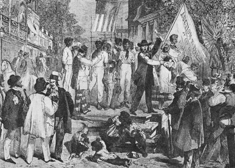 Sklavenmarkt_in_Richmond_Virginia_USA-Holzschnitt_1861