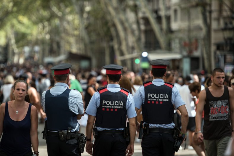 Barcelona police