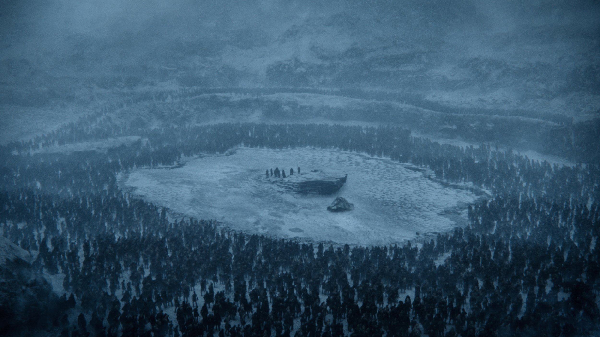 Game of Thrones - Beyond the Wall - frozen lake