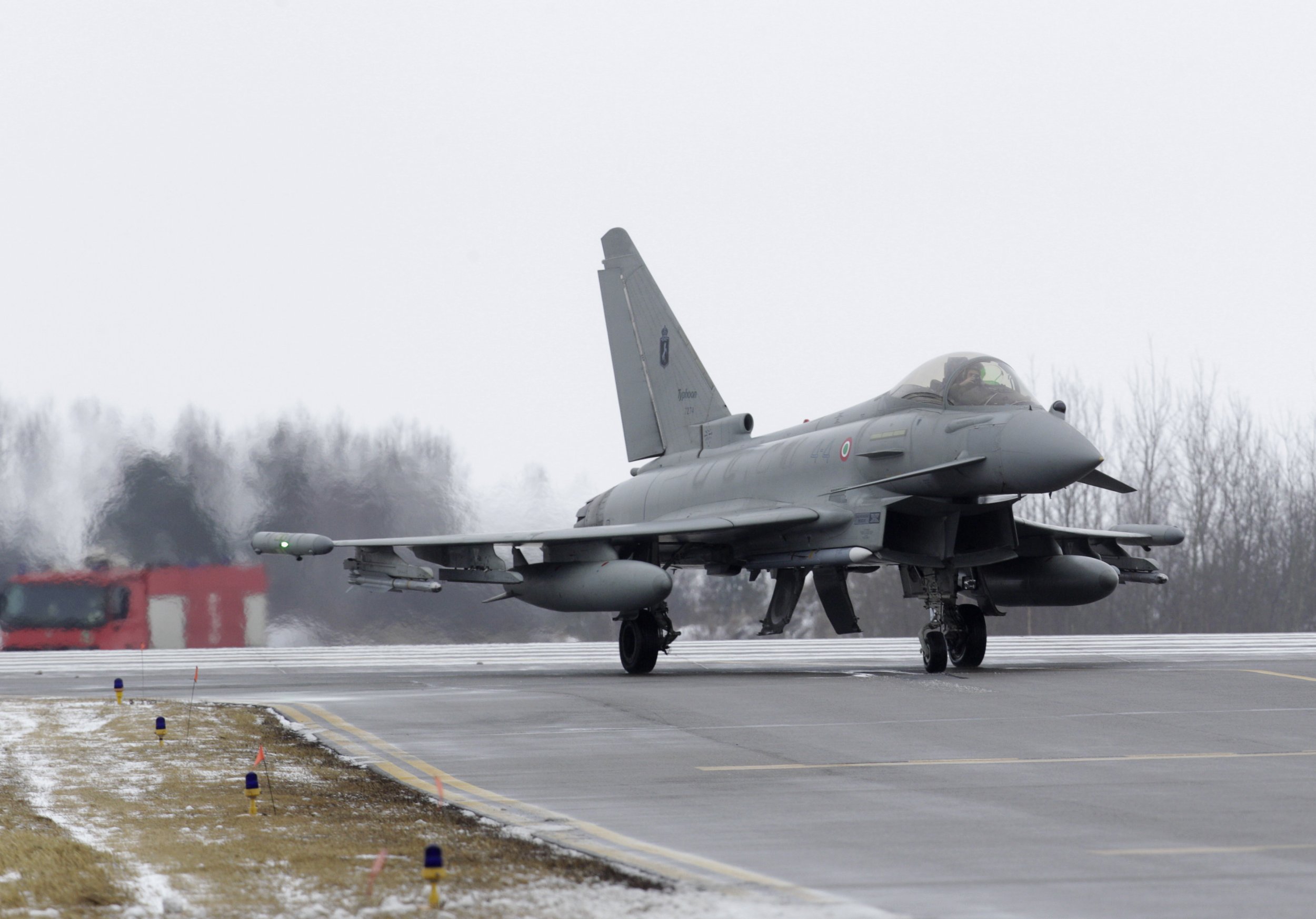 NATO air police jet